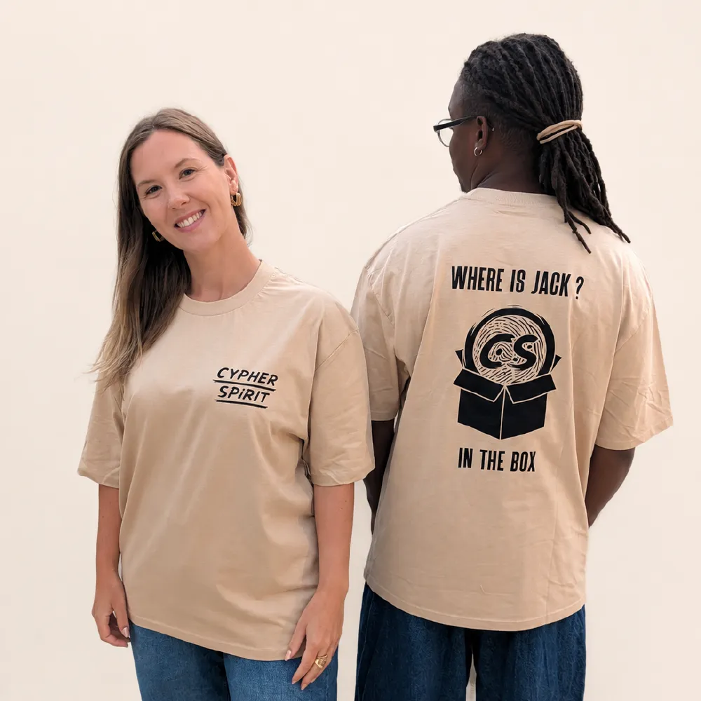 T-shirt beige oversized