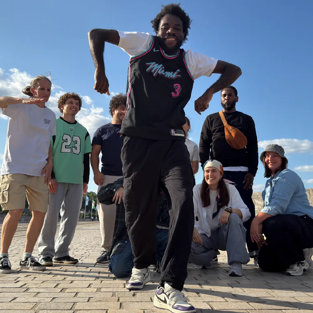 Coaching hip hop freestyle